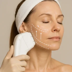 Woman having HI-FU to reduce wrinkles call LA LIPO Uckfield Now!