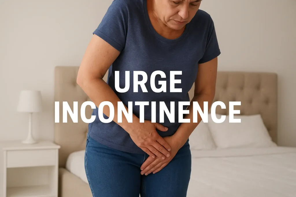 how to manage urge incontinence Uckfield symptoms