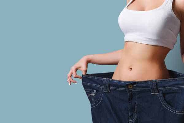 woman after fat reduction treatment Uckfield
